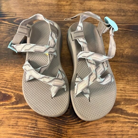 Chacos‎ Blue And Gray Sandals Size 7 - Picture 1 of 8
